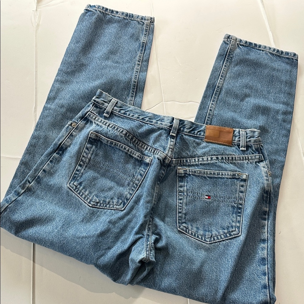 Tommy Hilfiger Classic Blue Denim Jeans 12 Vintage